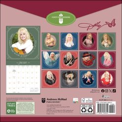 Alternative view of Dolly Parton 2027 Square Wall Calendar