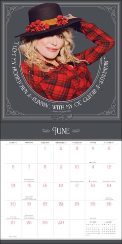 Dolly Parton 2027 Square Wall Calendar - Image 5