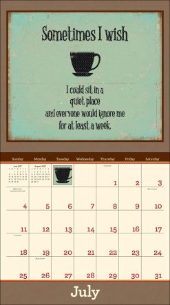 Coffee 2027 Deluxe Wall Calendar - Image 4
