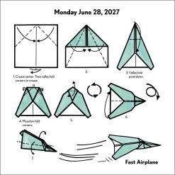 Easy Origami 2027 Fold-a-Day Boxed Desk Calendar - Image 4