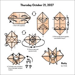 Easy Origami 2027 Fold-a-Day Boxed Desk Calendar - Image 5