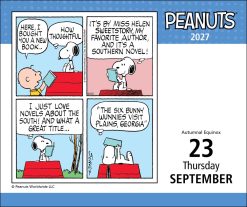 PEANUTS 2027 Boxed Desk Calendar - Image 3
