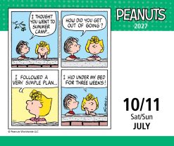 PEANUTS 2027 Boxed Desk Calendar - Image 4
