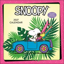 PEANUTS: SNOOPY 2027 Square Wall Calendar