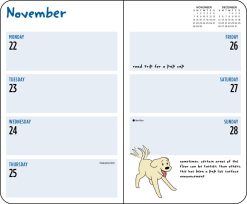 Thoughts of Dog 2027 Monthly/Weekly Planner Diary - Image 5