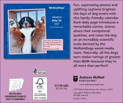 Alternative view of WeRateDogs 2027 Boxed Desk Calendar