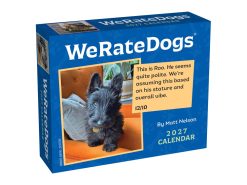 WeRateDogs 2027 Boxed Desk Calendar
