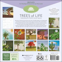 Alternative view of Trees of Life 2027 Square Wall Calendar