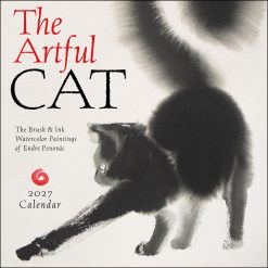 The Artful Cat 2027 Square Wall Calendar