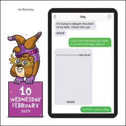 Texts from Dog 2027 Boxed Desk Calendar - Image 3