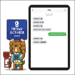 Texts from Dog 2027 Boxed Desk Calendar - Image 4