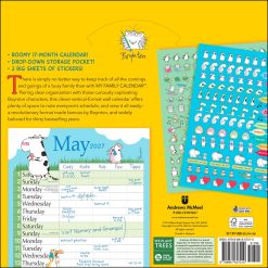 Alternative view of Sandra Boynton's 17-Month 2026-2027 My Family Square Wall Calendar