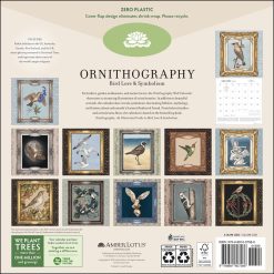 Alternative view of Ornithography 2027 Square Wall Calendar