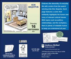 Alternative view of Non Sequitur 2027 Boxed Desk Calendar