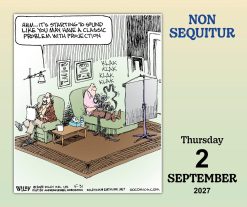 Non Sequitur 2027 Boxed Desk Calendar - Image 3