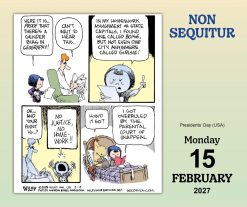 Non Sequitur 2027 Boxed Desk Calendar - Image 4