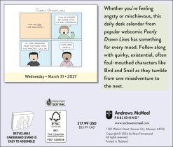 Alternative view of Poorly Drawn Lines 2027 Boxed Desk Calendar