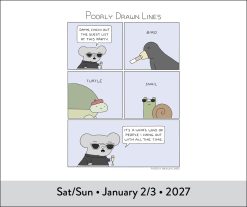 Poorly Drawn Lines 2027 Boxed Desk Calendar - Image 4