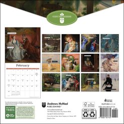 Alternative view of Punk History 2027 Square Wall Calendar