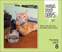 Animals Being Derps 2027 Boxed Desk Calendar - Image 4