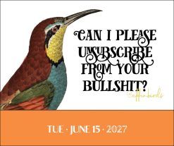 Effin' Birds 2027 Boxed Desk Calendar - Image 4