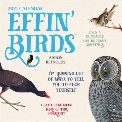Effin' Birds 2027 Square Wall Calendar