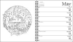 Johanna Basford 2027 Weekly Coloring Planner Diary - Image 5