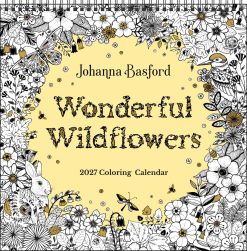 Johanna Basford 2027 Coloring Square Wall Calendar