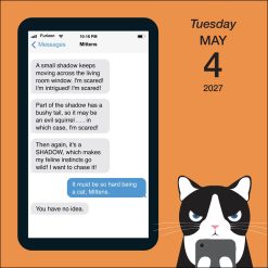 Texts from Mittens the Cat 2027 Boxed Desk Calendar - Image 4