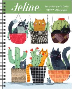 Feline 2027 Monthly/Weekly Planner Diary