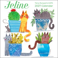 Feline 2027 Square Wall Calendar