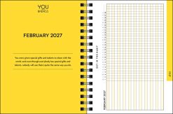 You Are a Badass Deluxe Organizer 17-Month 2026-2027 Weekly/Monthly Planner Diary - Image 4