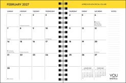 You Are a Badass Deluxe Organizer 17-Month 2026-2027 Weekly/Monthly Planner Diary - Image 5