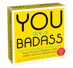 You Are a Badass 2027 Boxed Desk Calendar