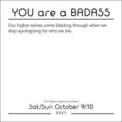 You Are a Badass 2027 Boxed Desk Calendar - Image 4
