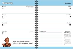 Wititudes 12-Month 2027 Monthly/Weekly Planner Diary - Image 4