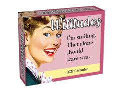 Wititudes 2027 Boxed Desk Calendar
