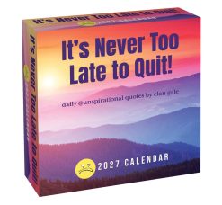 Unspirational 2027 Boxed Desk Calendar