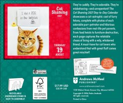 Alternative view of Cat Shaming 2027 Boxed Desk Calendar