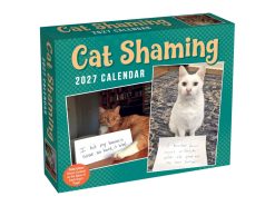 Cat Shaming 2027 Boxed Desk Calendar