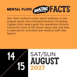 Amazing Facts from Mental Floss 2027 Boxed Desk Calendar - Image 4