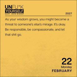 Unfu*k Yourself 2027 Boxed Desk Calendar - Image 3