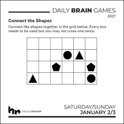 Daily Brain Games 2027 Boxed - Image 3