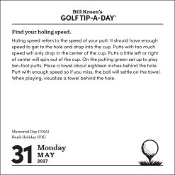 Bill Kroen's Golf Tip-A-Day 2027 Boxed - Image 4