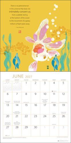 Thich Nhat Hanh 2027 Square Wall Calendar - Image 5