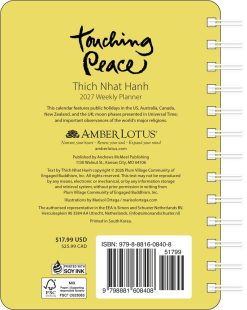 Alternative view of Thich Nhat Hanh 2027 Weekly Planner