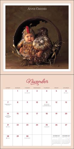 Anne Geddes 2027 Square Wall Calendar - Image 3