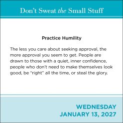 Don't Sweat the Small Stuff 2027 Boxed - Image 3