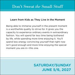 Don't Sweat the Small Stuff 2027 Boxed - Image 4