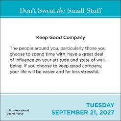 Don't Sweat the Small Stuff 2027 Boxed - Image 5